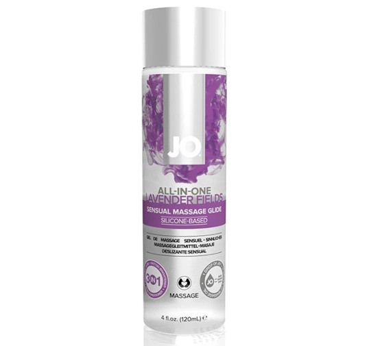 Żel do masażu - System JO All-In-One Massage Glide Lavender 120 ml